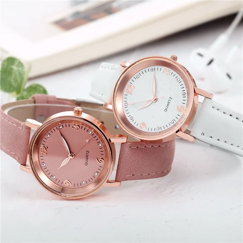 New Luminescence Watch Women's Leather Strap Casual Fashion Trend Women's Watch Gifts To Friends And Wives