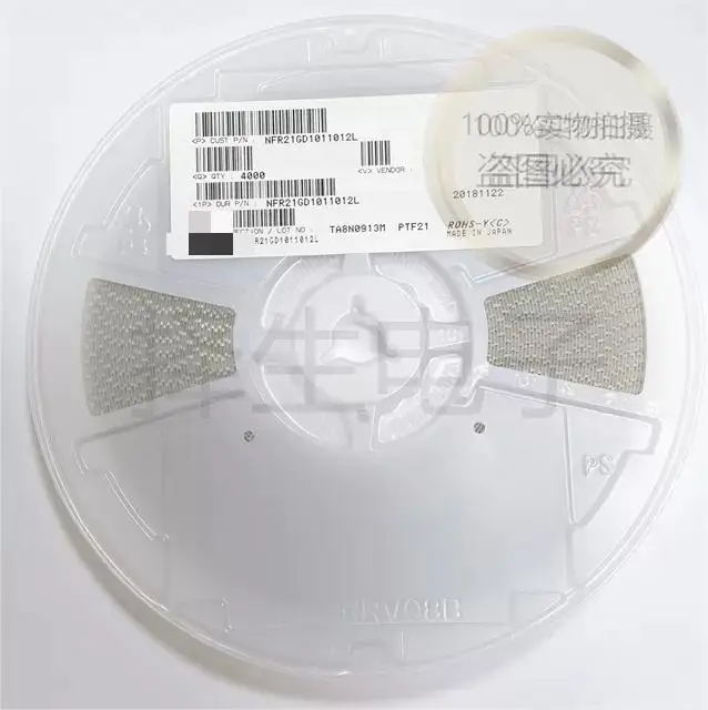 

Импортный композитный конденсатор NFR21GD1011012L для подачи фильтров RC, конденсатор 0805 100PF 100 Ом 50 В постоянного тока, 10 шт./партия