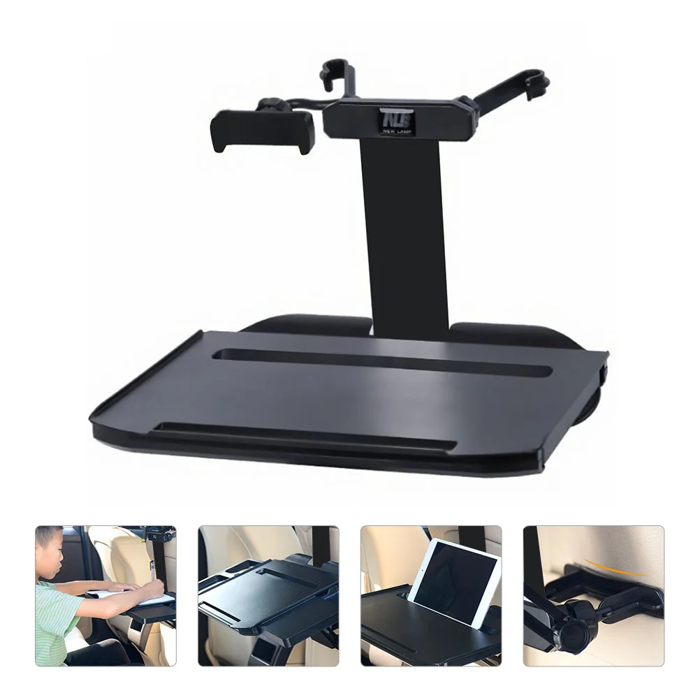 

Car Desk Tray Table Lunch Foldable Steering Wheelportable Laptop Holder Cup Drink Headrest Auto Dining Vehicle Hanging Computer