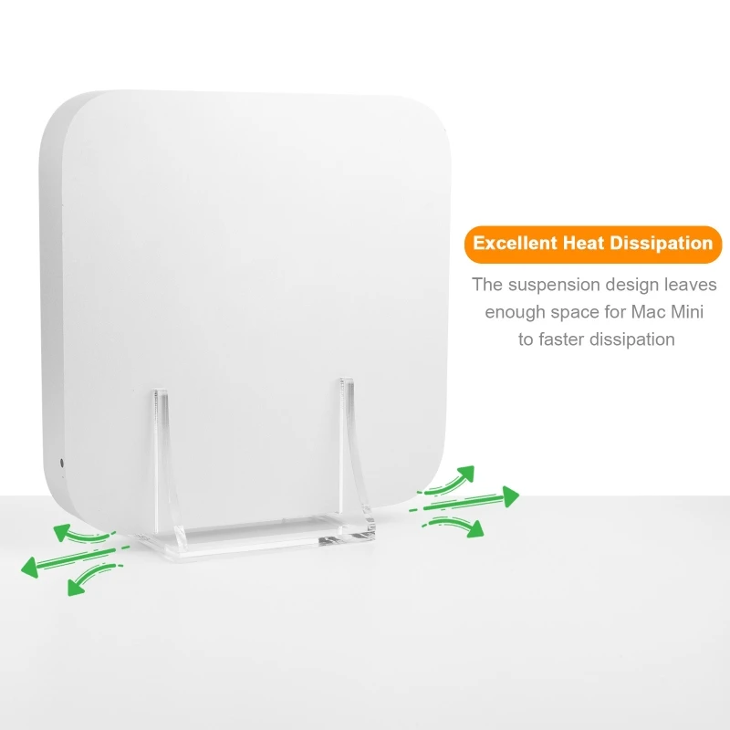 Акриловый кронштейн для M1 узла Mac-Настольная мини-подставка ТВ-бокса стеллаж