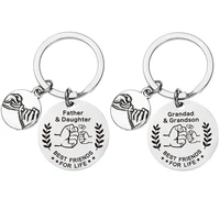 dad gifts best dad father and daughter father and son best friends keychain gifts for father birthday gift for dad grandad