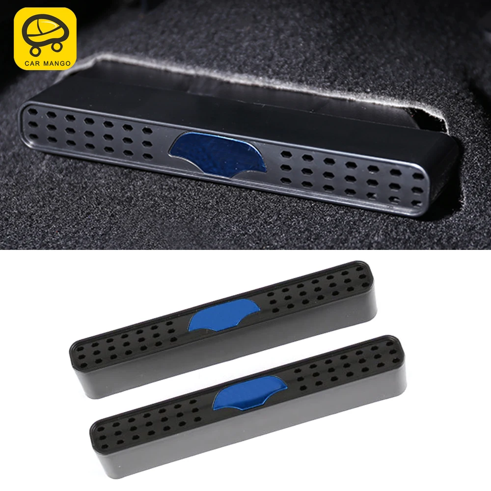 

CarManGo For Lexus NX 200 200t 300 300h 2014-2020 Car Accessories Back Seat Floor Air Vent Outlet Cover Sticker Trim Decoration