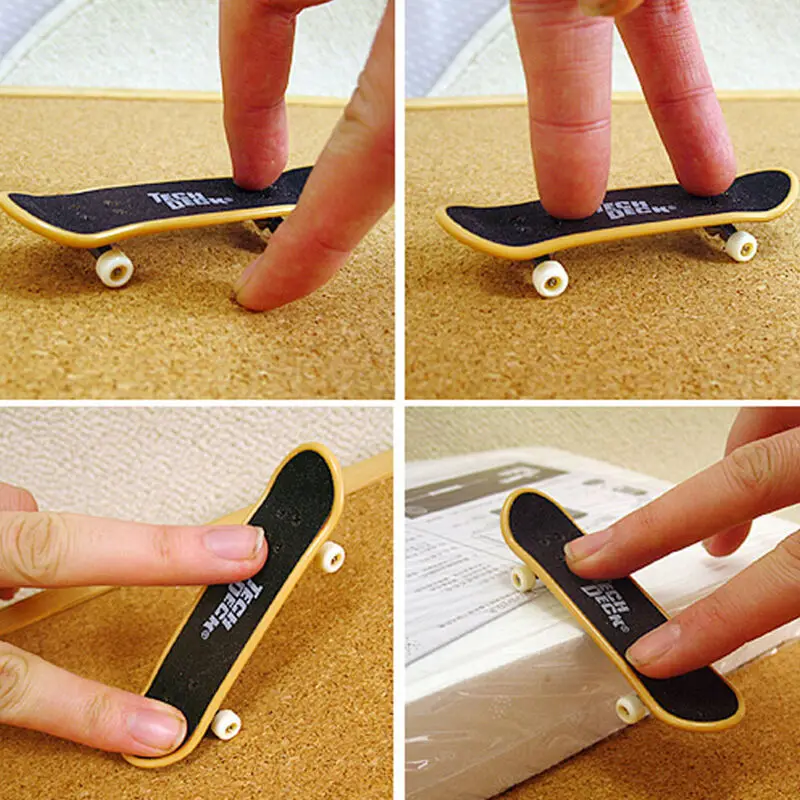 

1PCS Mini Finger Board Skateboard Novelty Kids Boys Girls Toy Gift for Finger Skateboards One random piece