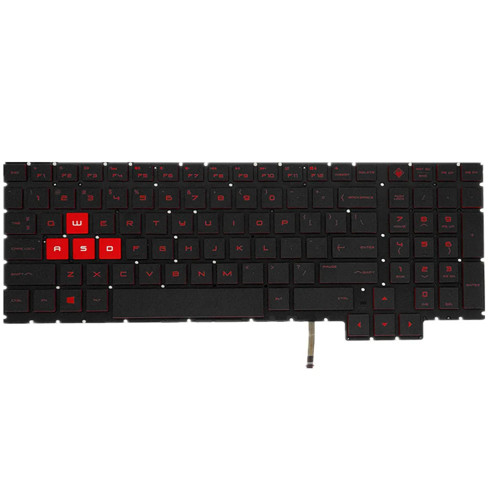 Клавиатура ноутбука для HP OMEN 15-ce000 15-ce100, черная, американская английская раскладка (art.: 3920ced04f86c) - 3920ced04f86c