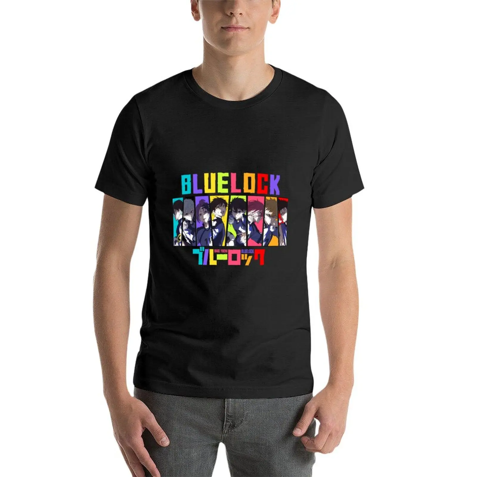 Футболка с рисунком синего замка манга в твердой обложке летние топы графическим