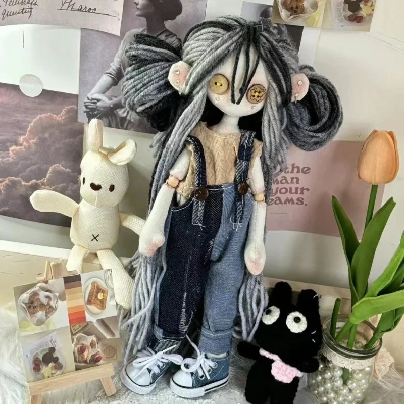 Кукла с пуговицами