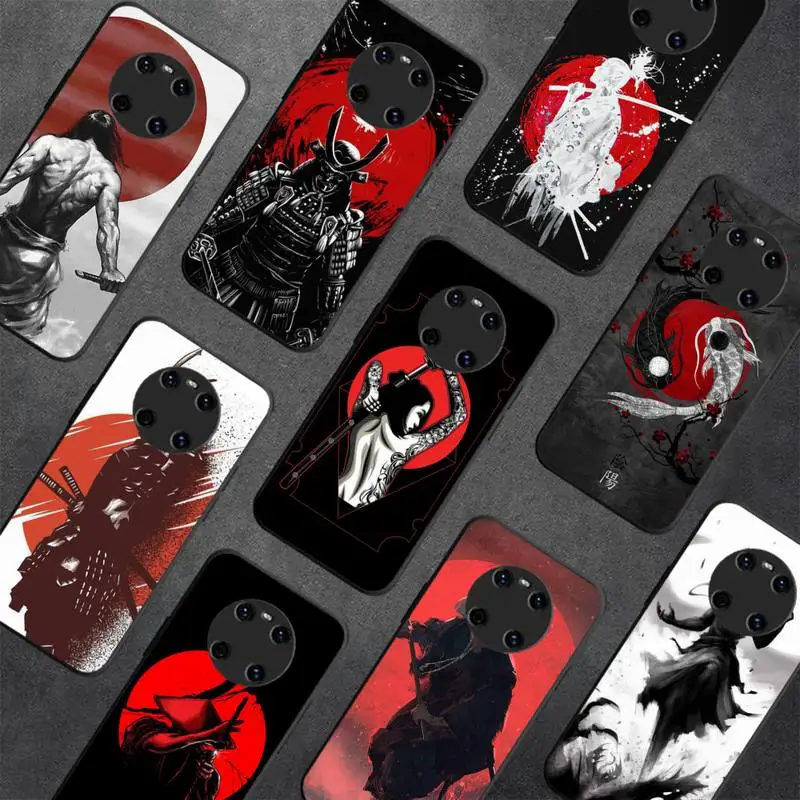 

Red Sun Japanese Anime Phone Case for Huawei Y 6 9 7 5 8s prime 2019 2018 enjoy 7 plus