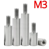 m3 304 stainless steel screw brass round bakelite column standoff main board copper spacer welding thread thimble isolation stud