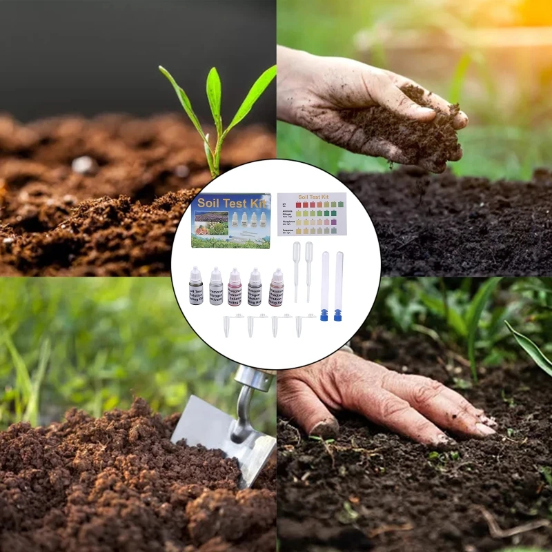 Раствор для тестирования PH почвы фосфор N1 нитрат P1 калий K1 K2 комплект экстракта |