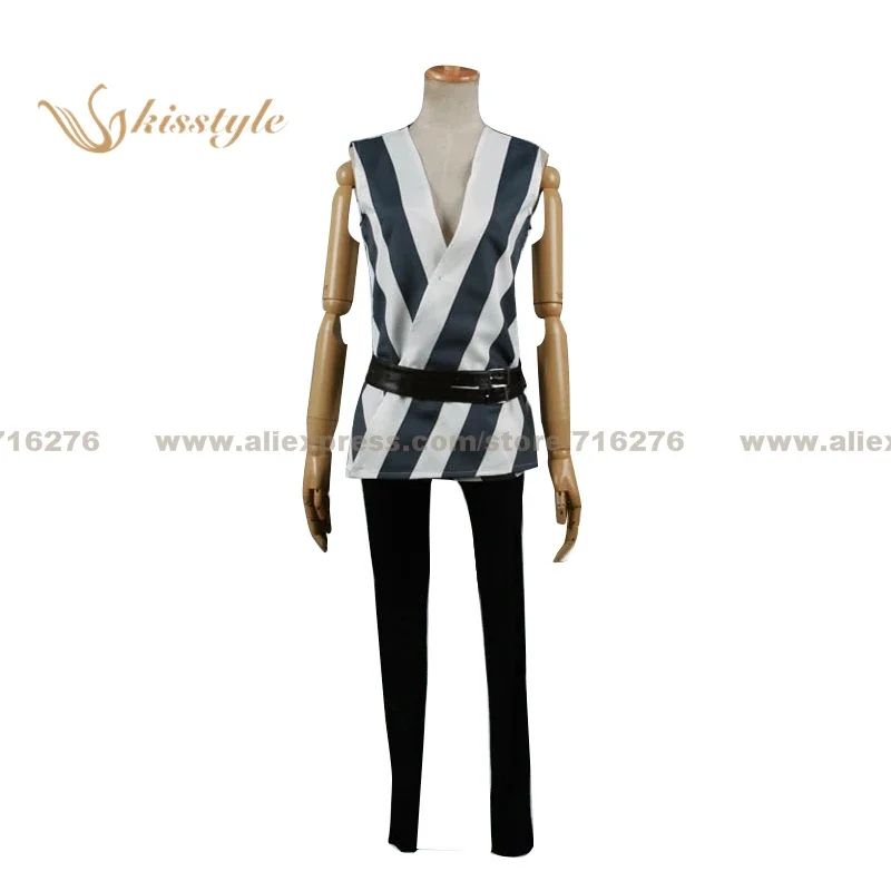 Kisstyle модная униформа черного дворецкого змеи COS Одежда Косплей Костюм