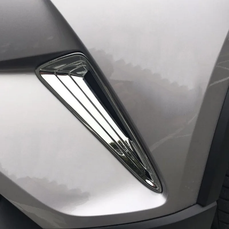 Для Toyota Chr C-Hr 2016 2017 внешний Abs непористый передний бампер боковая решетка