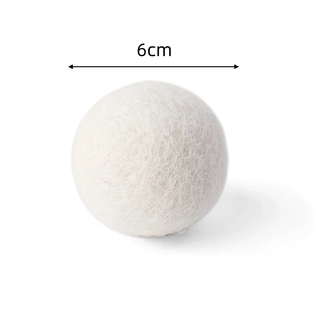 

Шарики для сушки шерстяные 6 шт.