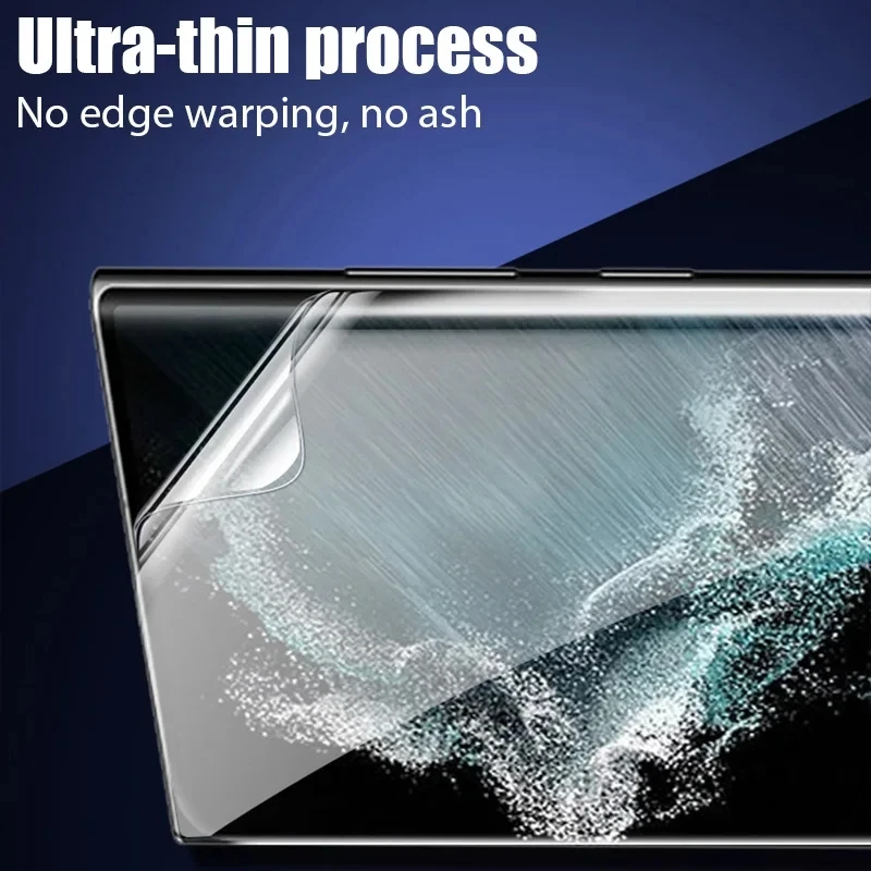 3 шт. гидрогелевая пленка полное покрытие для Sharp Aquos Sense8 AquosR7s R8s Pro Wish3 V7 Plus защитная