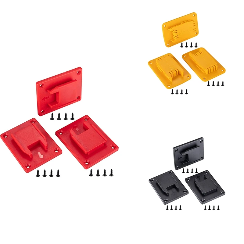 

3 Packs Tool Mount For Dewalt 20V 12V Drill Fit For M18 Tool Holder Hanger (Lot Of 3)