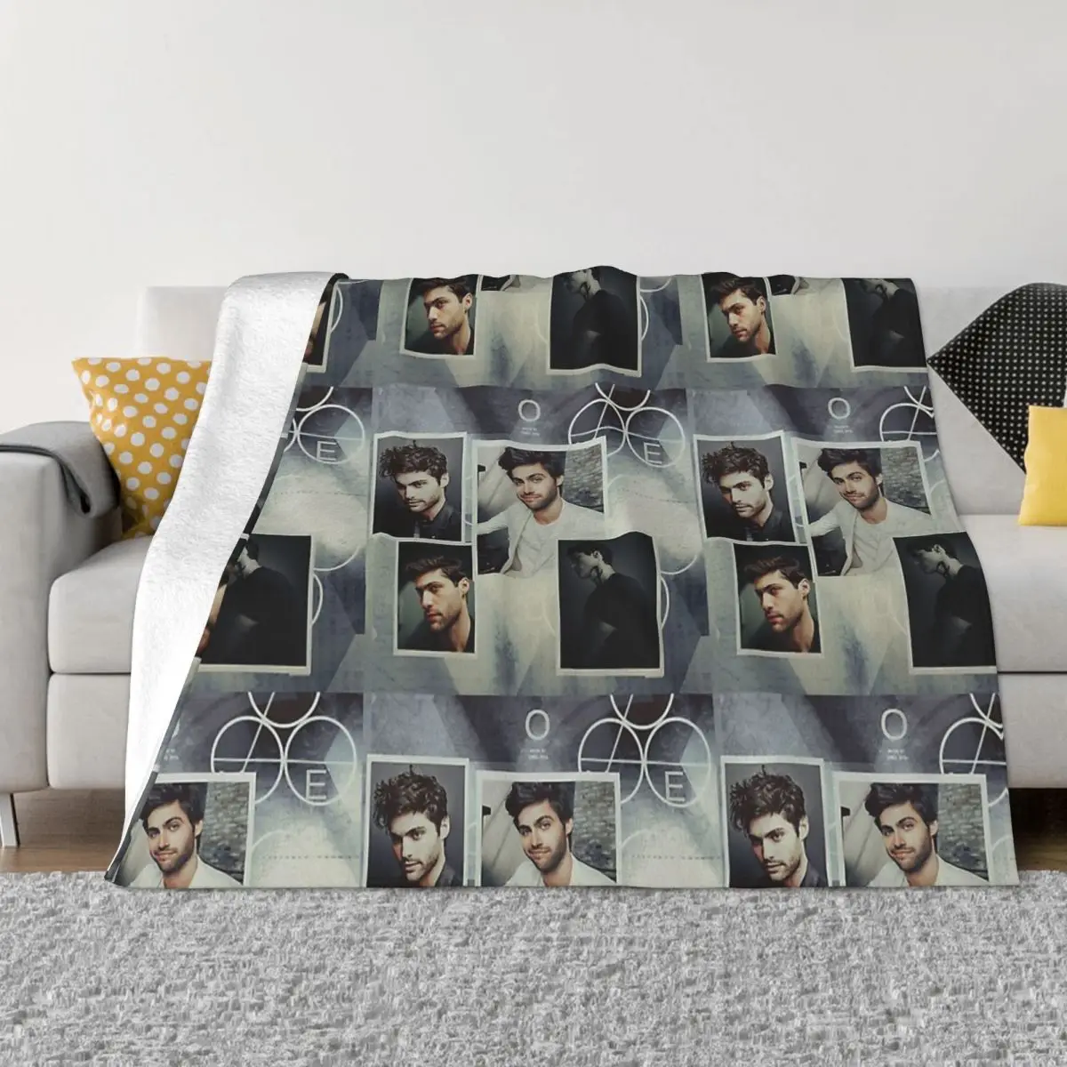 

Shadowhunters Clary Fray Save Portable Warm Throw Blankets for Bedding Travel