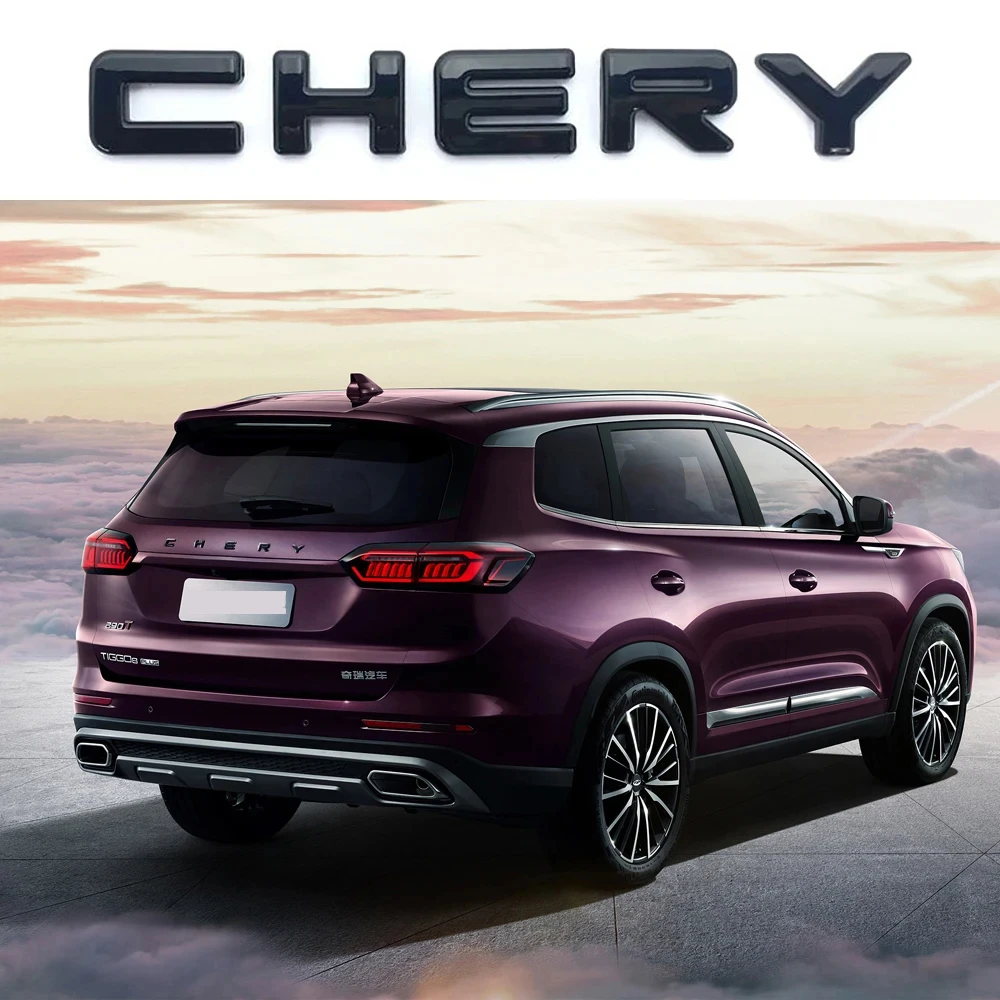 Chery Tiggo 8 Pro 3D ABS Алфавит украшение-эмблема Chrome маркировка наклейка значок для