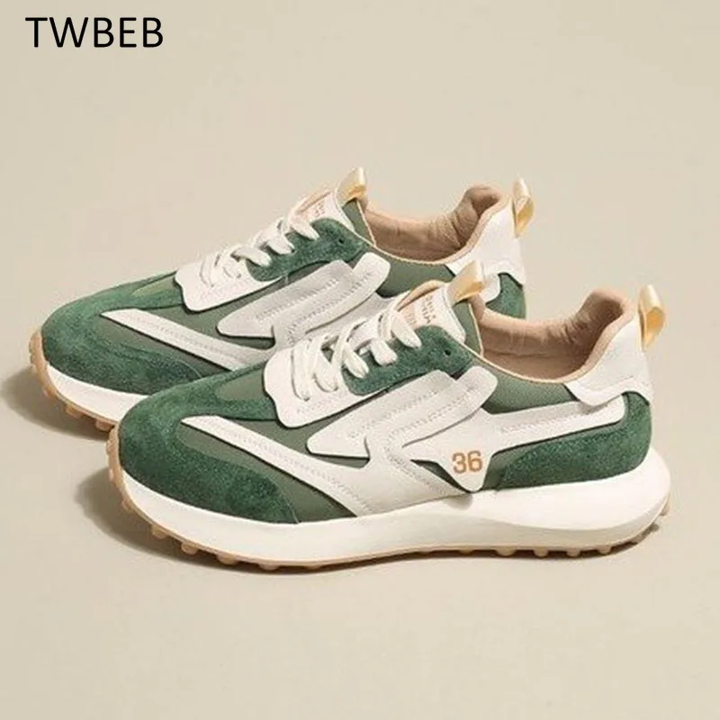 

2022 Spring New Female Casual Shoes Breathable Light Woman Sneakers Women's Vulcanize Shoes Mixed Color Non-slip Soft Sole Shoes