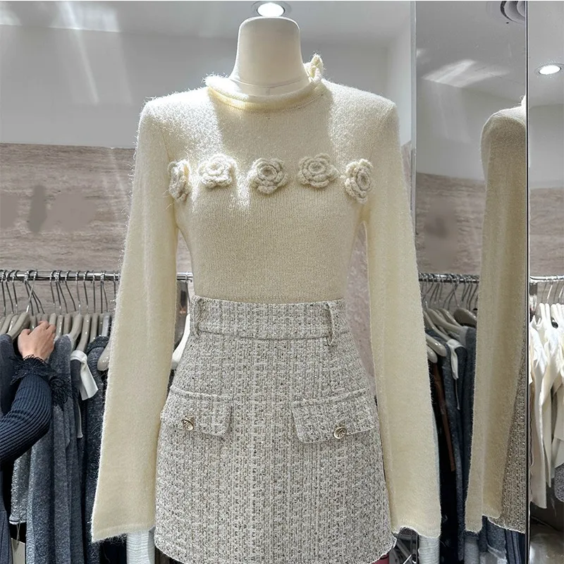 Зимняя одежда Тринадцать рядов новый Гонконгский Sle Sweet универсальный круглый