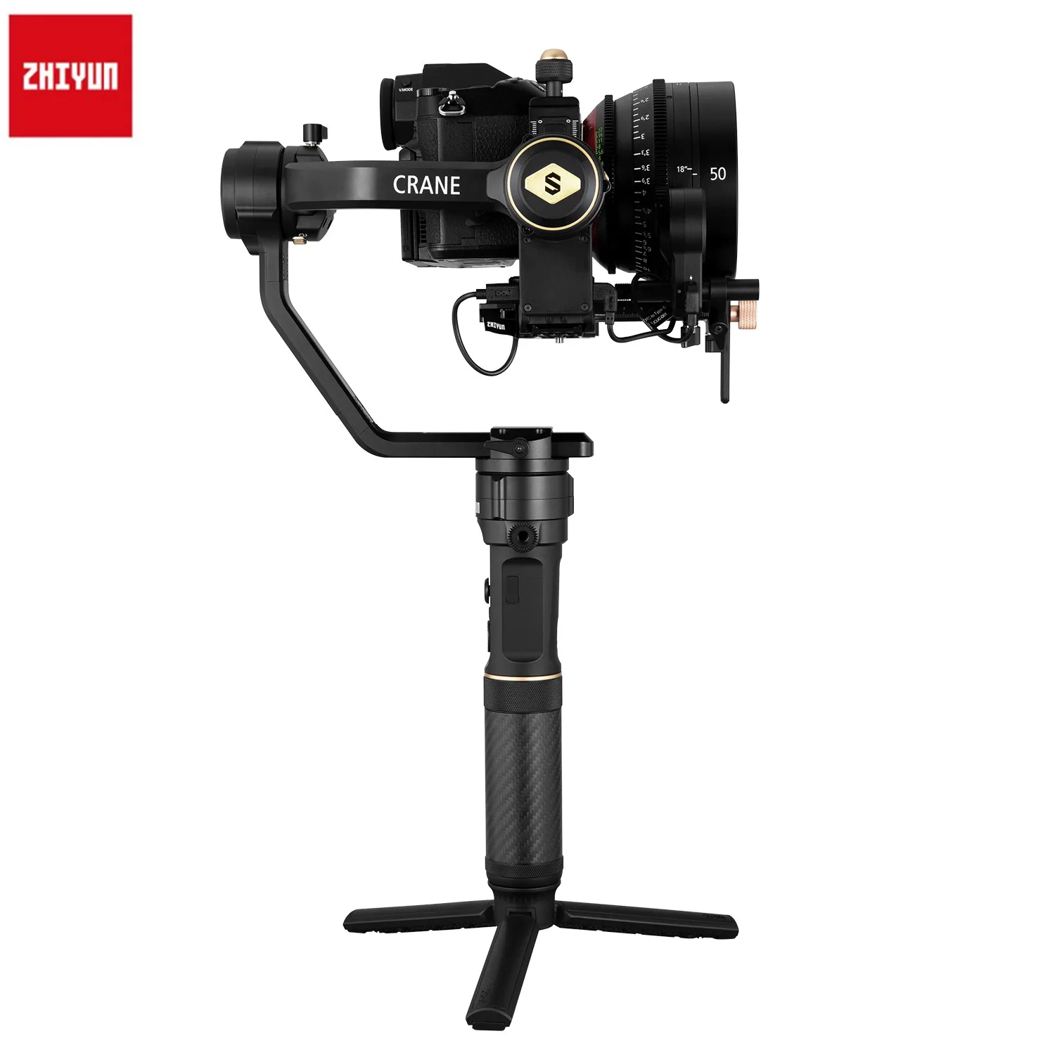 

Zhiyun CRANE 2S/CRANE 2S Cambo 3-Axis handheld gimbal stabilizer for Canon Nikon Sony camera DSLR Follow Focus axis loccking