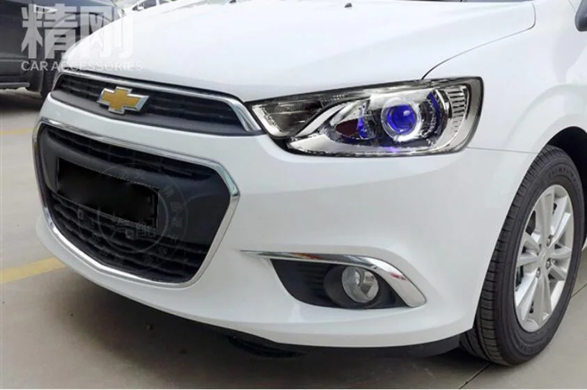 Стайлинг автомобиля RHD LHD для Chevrolet Aveo Фара 2013 2014 2015year DRL Биксеноновые линзы HI LO HID