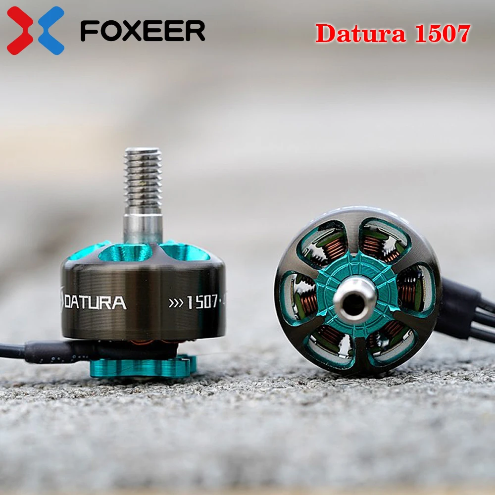FOXEER Datura 1507 2750KV/4150KV 4-6S бесщеточный двигатель совместимый с 3-5-дюймовым пропеллером