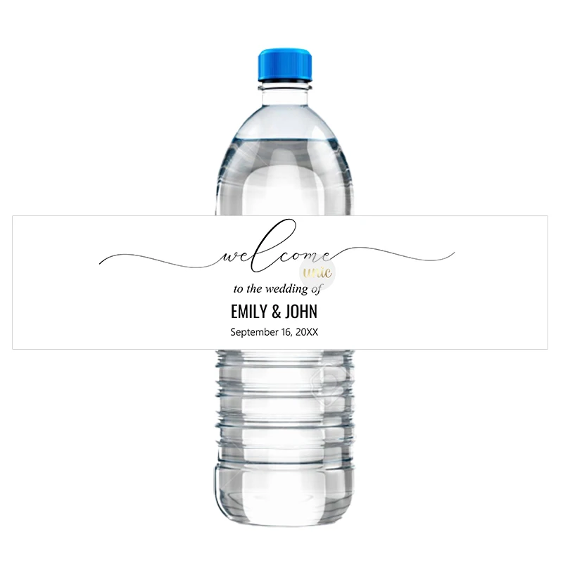 

Персонализированные этикетки для бутылок с водой WDINPATY