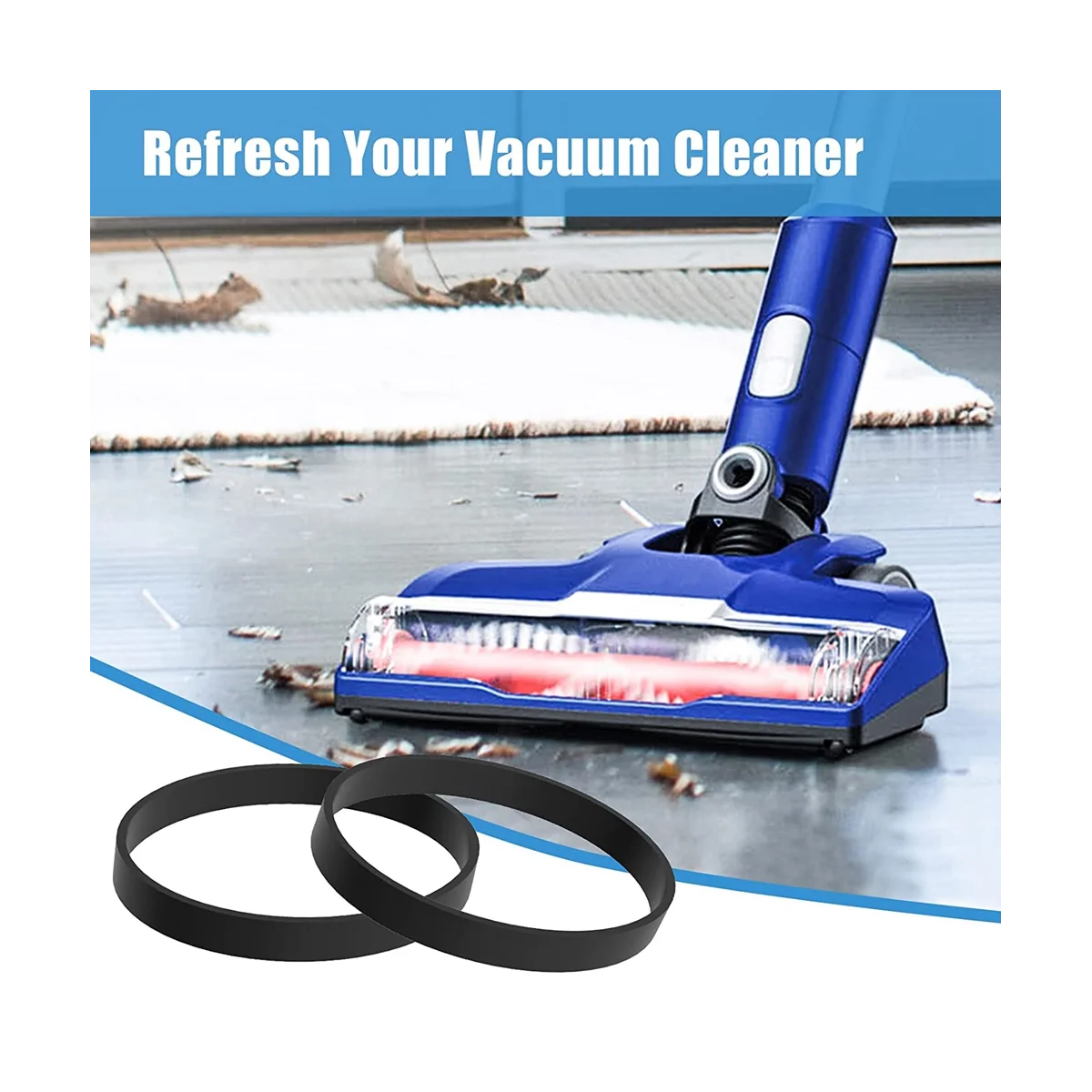 562932001 38528- Вакуумный ремень для ветровой воронки без мешка вертикальный UH70105 UH70100