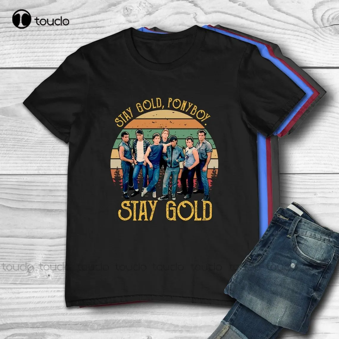 

Stay Gold Ponyboy Stay Gold Vintage T-Shirt Johnny Cade The Outsiders Shirt Car Shirts Fashion Tshirt Summer Xs-5Xl Custom Gift