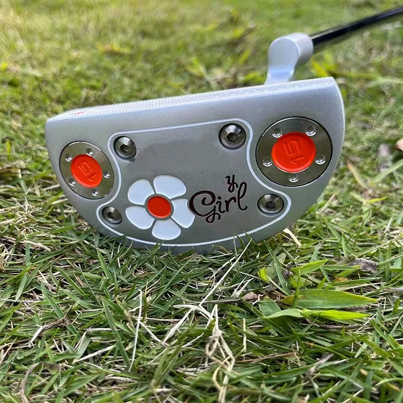 

Golf clubs ladies putters chrysanthemums semi-circular putters golf putter golf irons with Logo