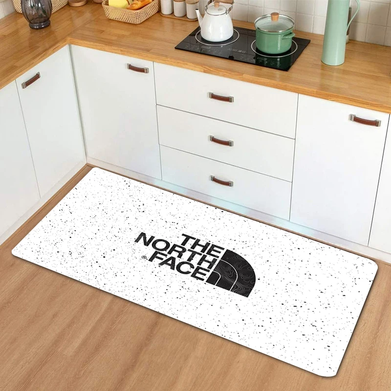 

Нескользящий и моющийся кухонный коврик, ковер N-North, украшение для двери лица, Впитывающий Коврик для ванной, милые коврики для прихожей