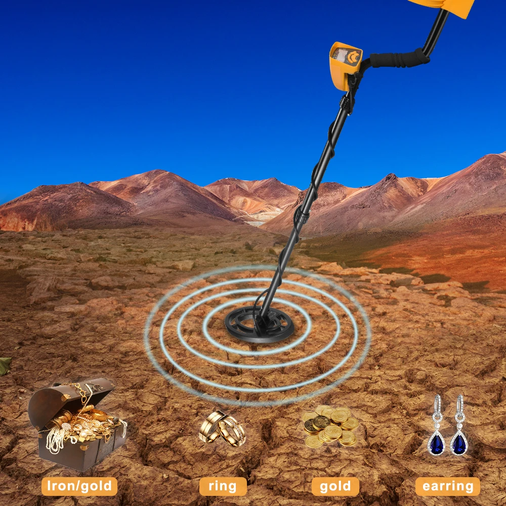 Подземный металлоискатель MD-6250 Gold Finder профессиональный