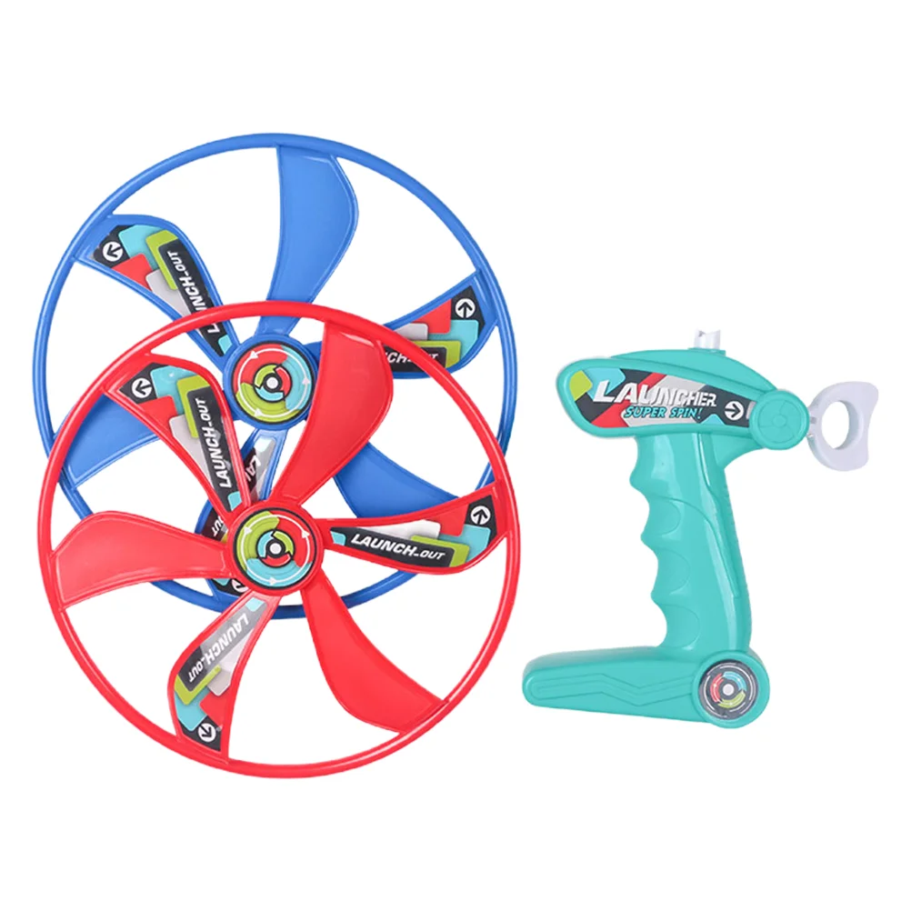 

1Set Cord UFO Flying Saucers Flying Disc Plate Space Ship Toys STEM Early Childhood Development for Boys Birthday Party Favors
