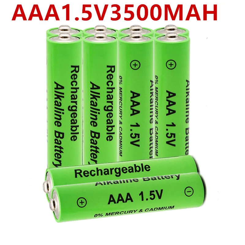 

4/8/10/12PCS 1.5V AAA rechargeable battery 3500mah AAA 1.5V New Alkaline Rechargeable batery for led light toy AAA battery