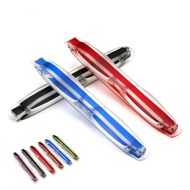 

Convenient Easy Fold Optical Resin Eyeglasses Elderly Long-sighted Elegant Comfortable Reading Glasses