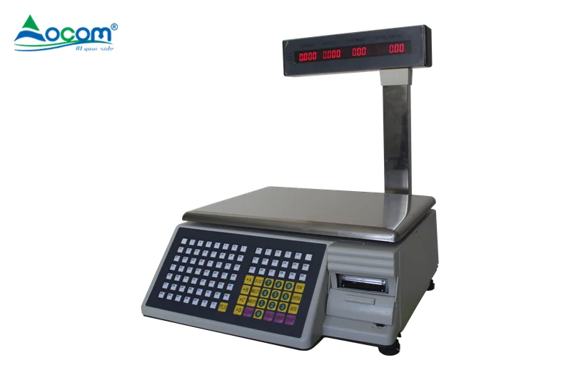 Ocom 30 кг ценные вычислительные весы супермаркет электронные цифровые