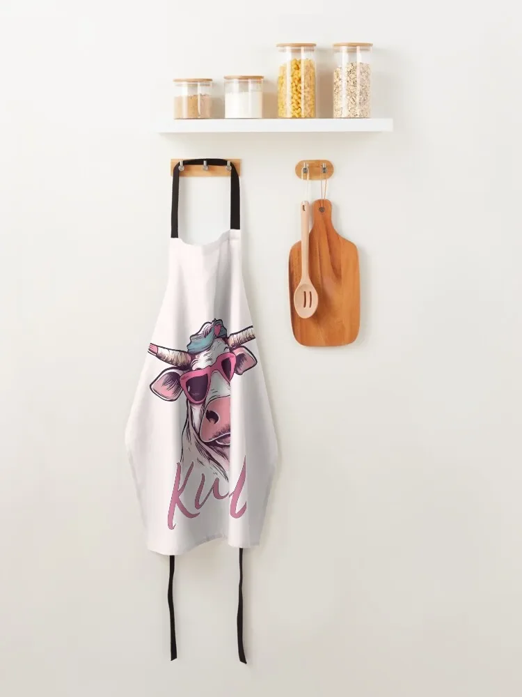 Фартук Kuhl - Cool в винтажном стиле Рождество 2024 униформа шеф-повара кухонная утварь