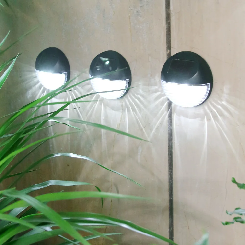 Фонари солнечного забора наружные фонари для палубы светодиодный настенный