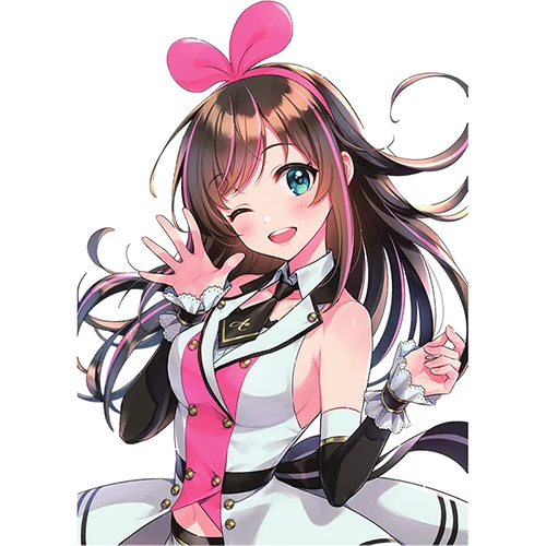 Наклейки Three Ratels CA22 kizuna AI для ноутбука