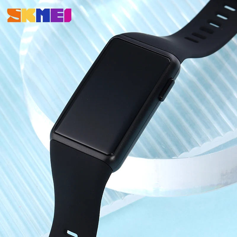 Цифровые часы SKMEI унисекс электронные со светодиодной подсветкой силиконовые