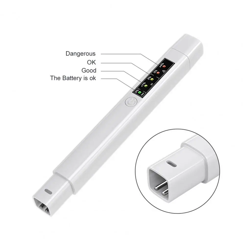 

Brake Fluid Test Pen Compact Brake Fluid Tester Low Consumption Indicator Light Universal