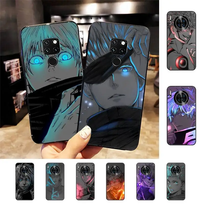 

Anime Jujutsu Kaisen Gojo Satoru Phone Case for Huawei Mate 20 10 9 40 30 lite pro X Nova 2 3i 7se