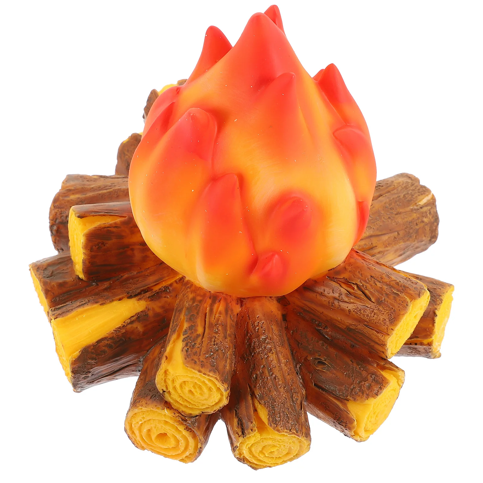 

Flame Lamp Cutainsforbedroom Imitation Campfire Model Decor Emulation LED Bulb Resin