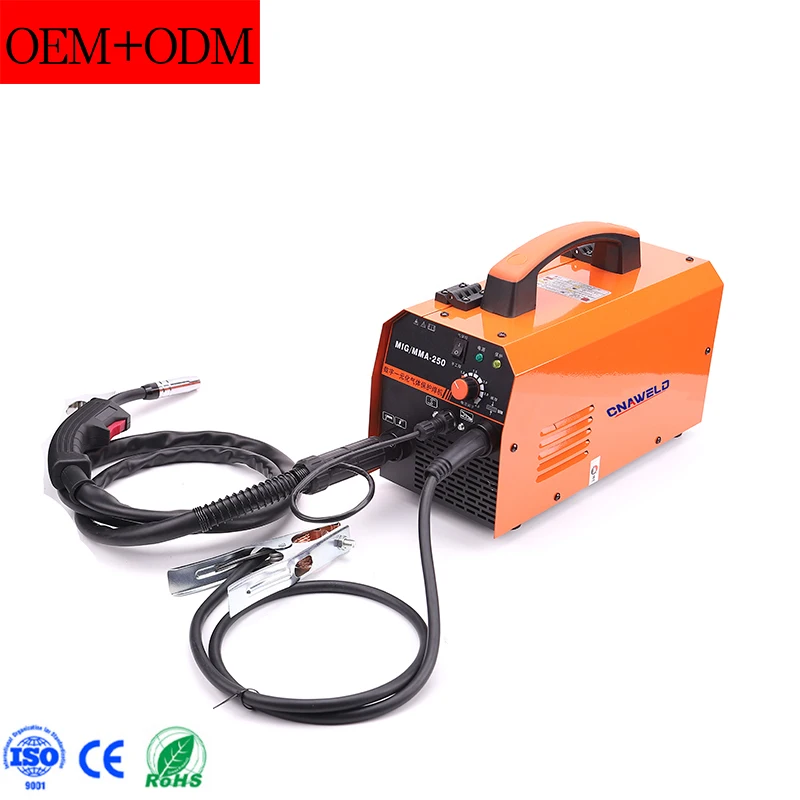 

CHINAWELD mig mag /mma-250 digital control gas gasless flux core wire mig mma welder welding machine