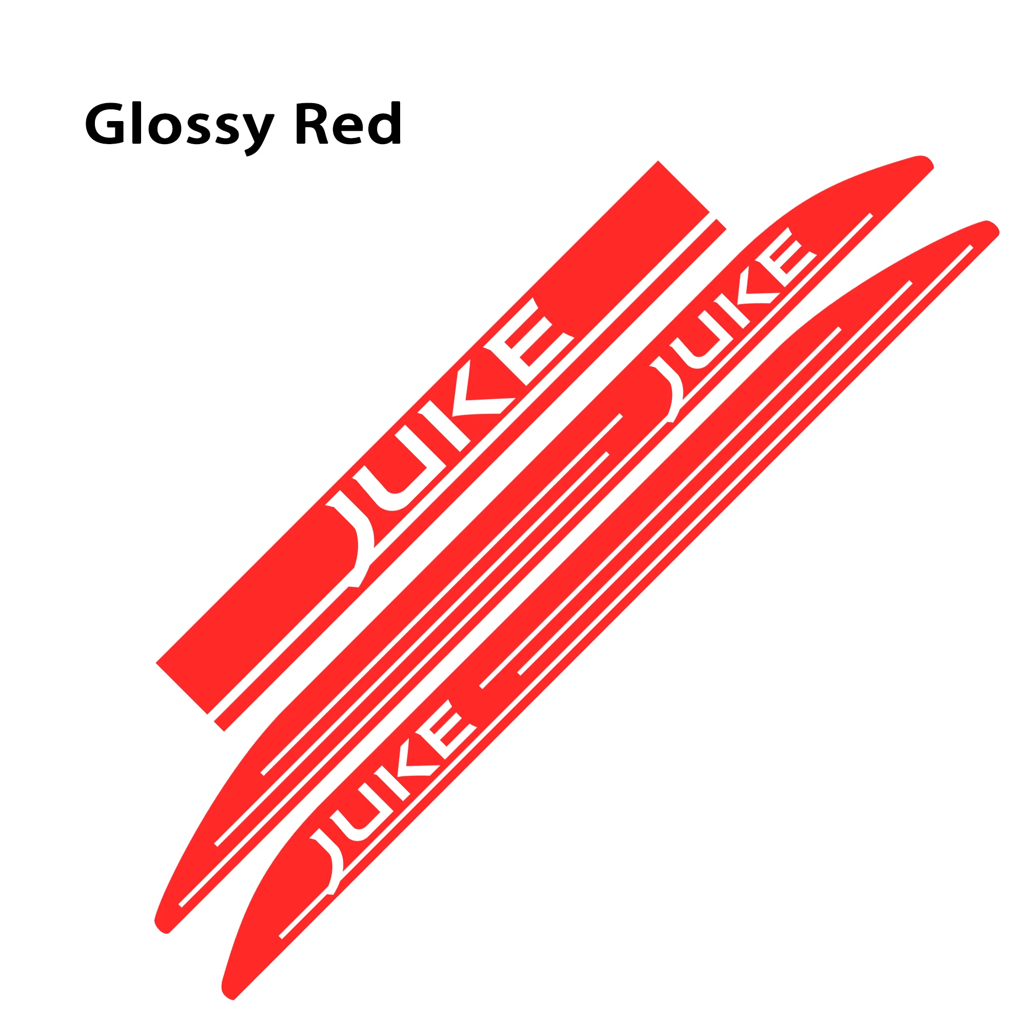 

3 шт. для Nissan Juke Lot, гоночный Стайлинг кузова автомобиля, наклейка на крышку двигателя, автомобильная дверь, боковая юбка, Виниловая наклейка, капот, спортивные полосы