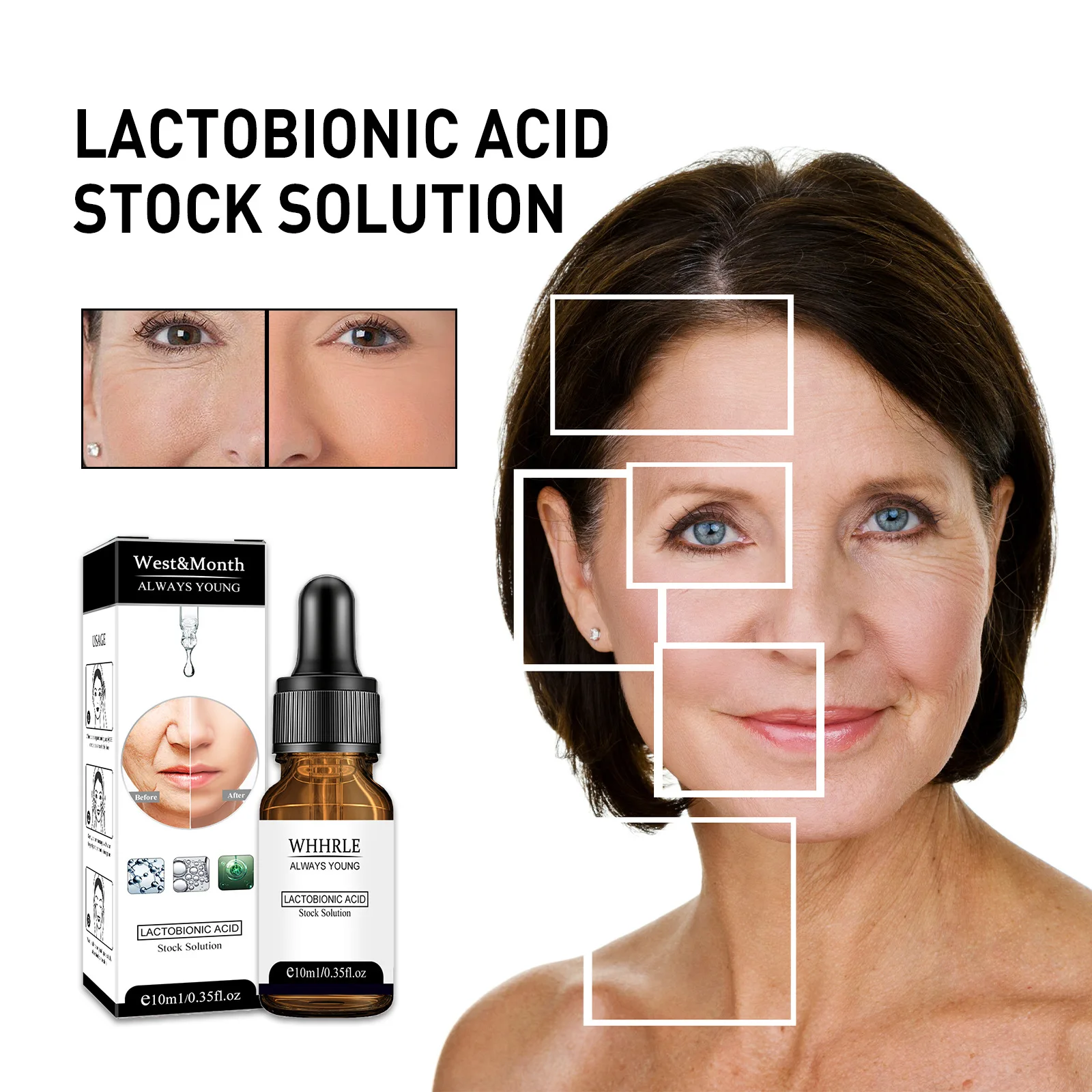 

Wrinkle Smoothing Essence Skin Care Contractive Pore Moisturizing Repair and Tight Essence