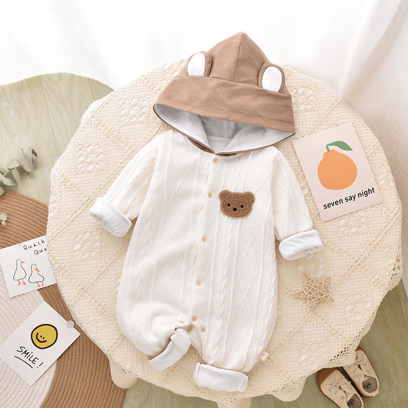 Детский Теплый комбинезон с капюшоном на Возраст 4-2 года