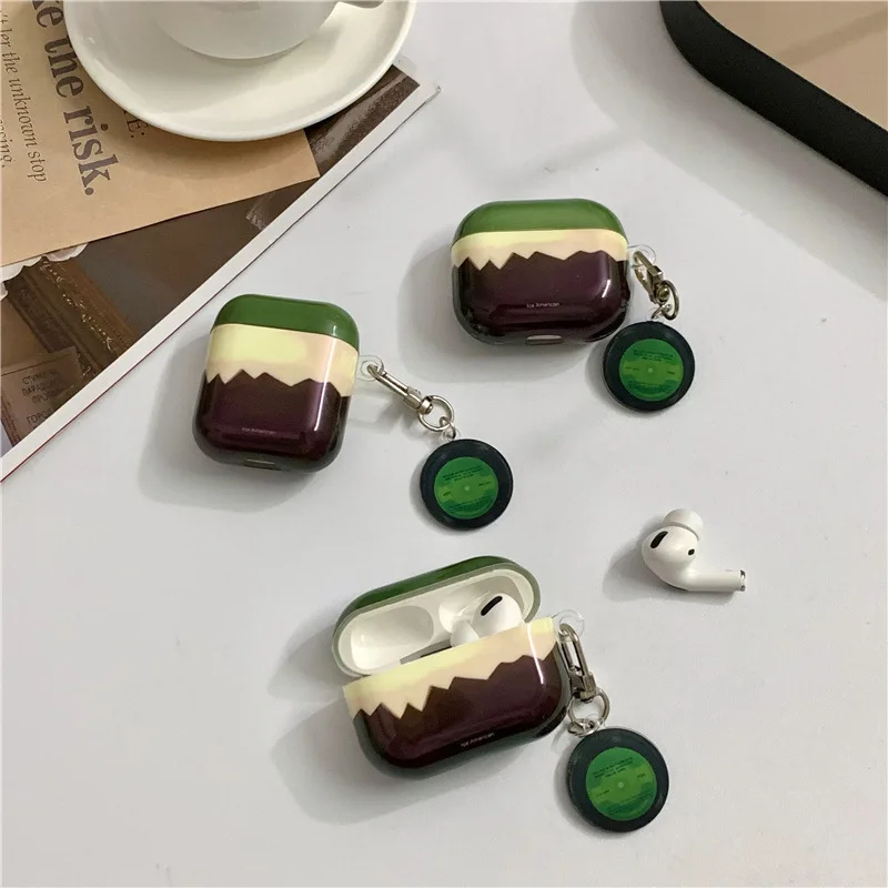 

Наушники в стиле Ins контрастных цветов с подвеской для Apple Airpods Pro 3