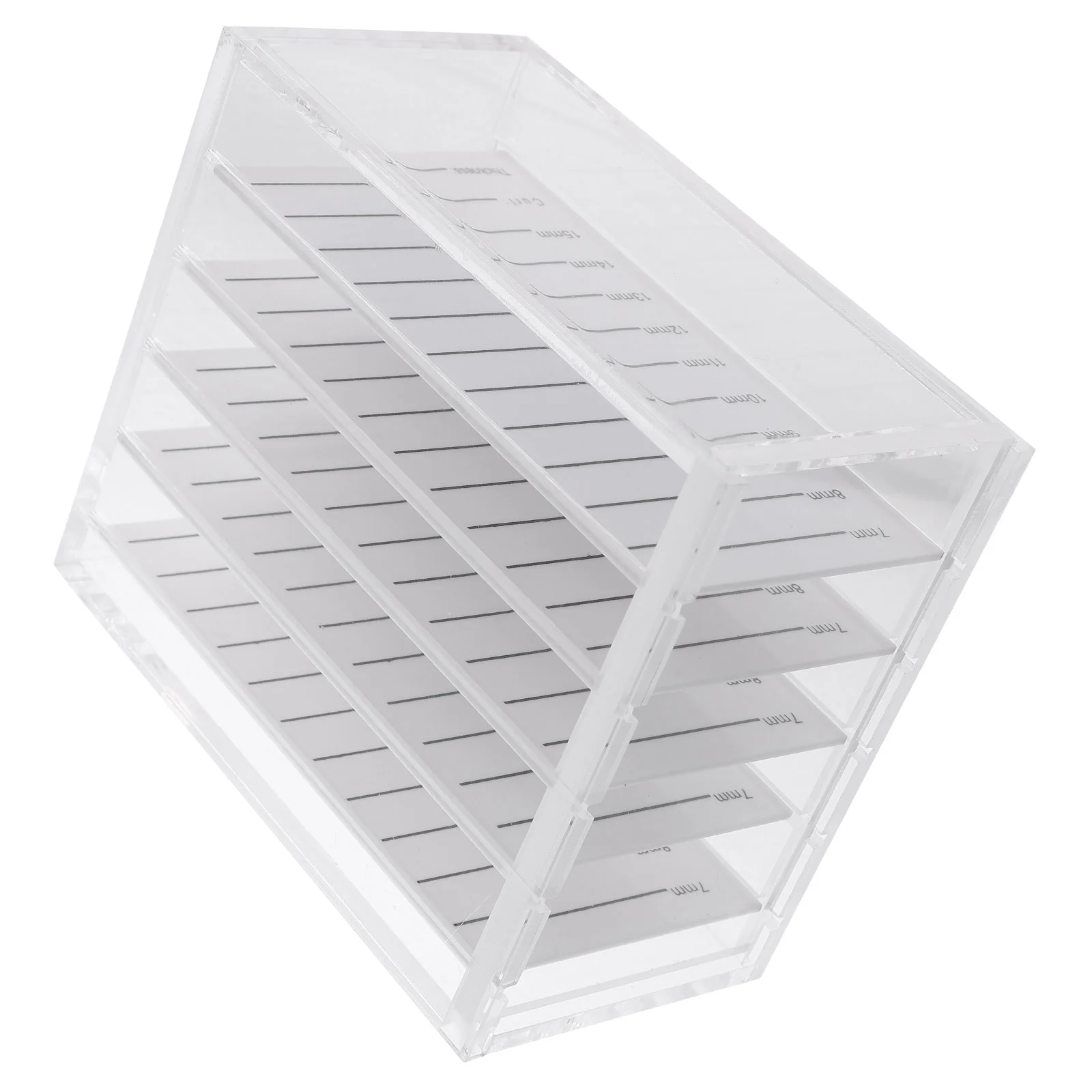 

Eyelash Holding Container Storage Holder Makeup Case Convenient False Organizers