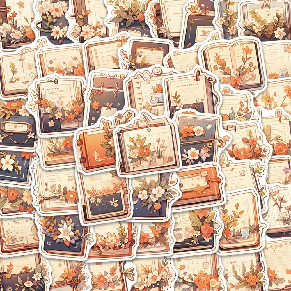 

10/50PCS Flower of Knowledge Stickers For DIY Car Notebook Guitar Motorcycle Laptop Luggage Suitcase Graffiti Decals