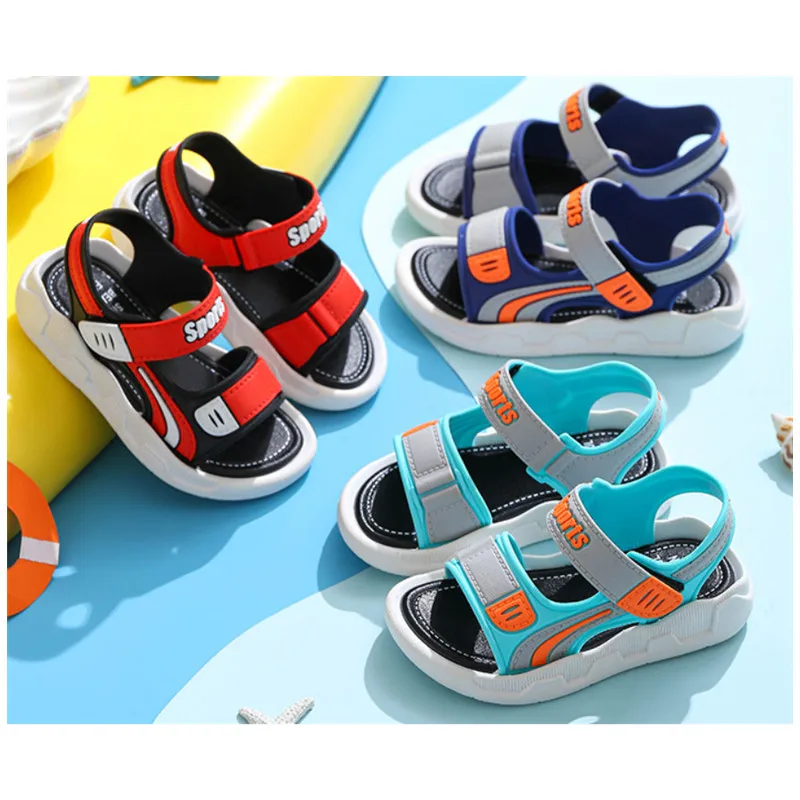 

Kids Water Sandals Boys Summer Sports Sandals Hiking Beach Outdoor Open Toe Lightweigh Sandals for Kids X0123